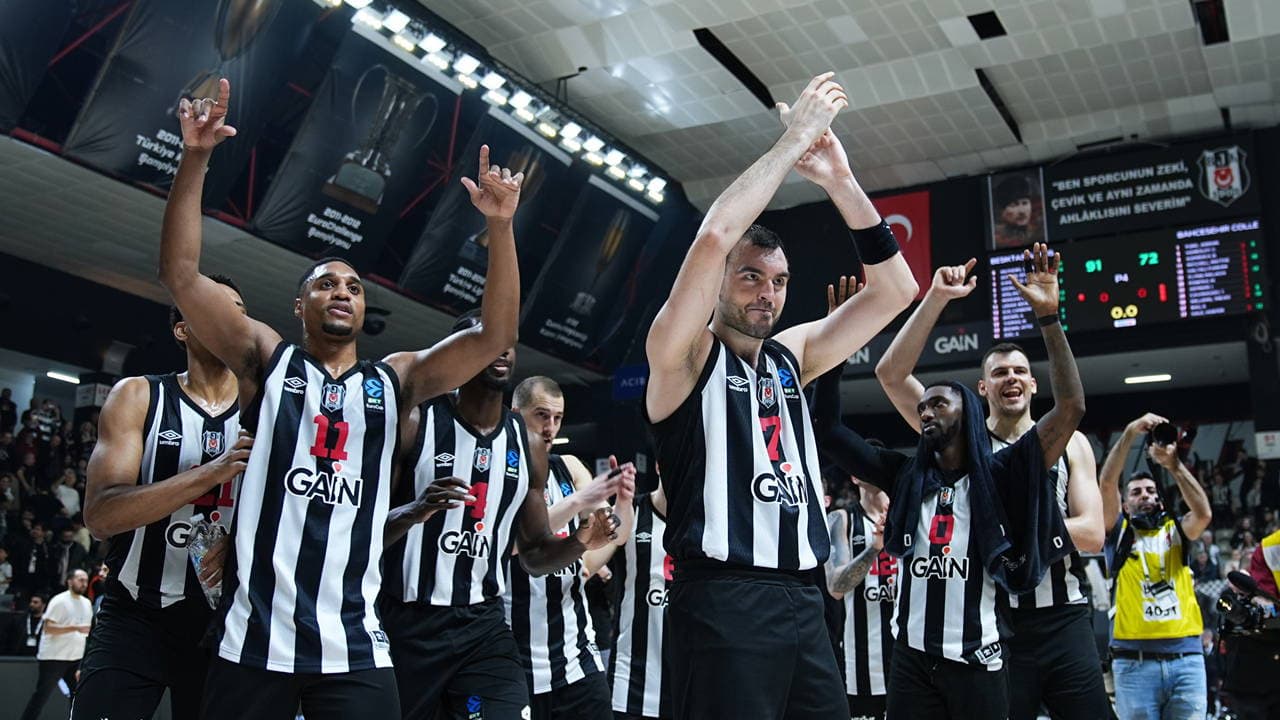 Beşiktaş GAİN EuroCup finalinde: Bahçeşehir Koleji'ni 82-72 yendi