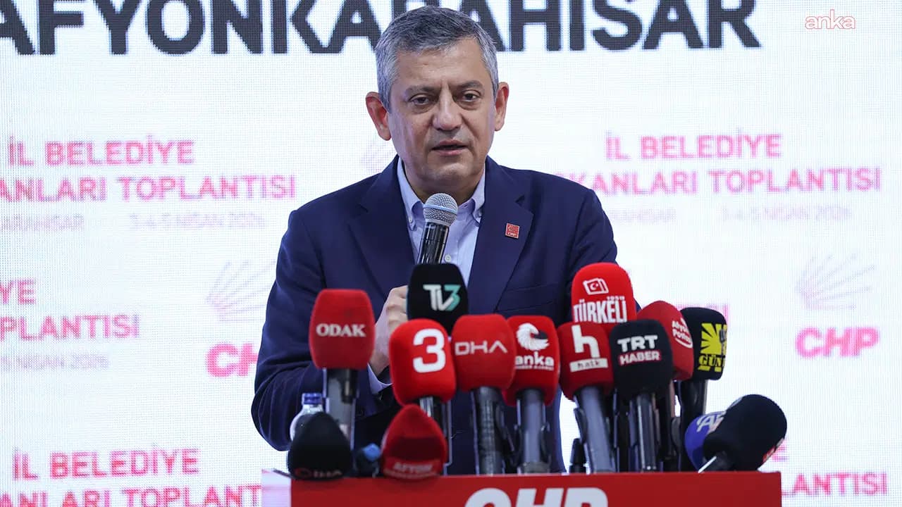 CHP lideri Özel'den Özkan Yalım açıklaması: 'Önümüzdeki günlerde karar uygulanacak'