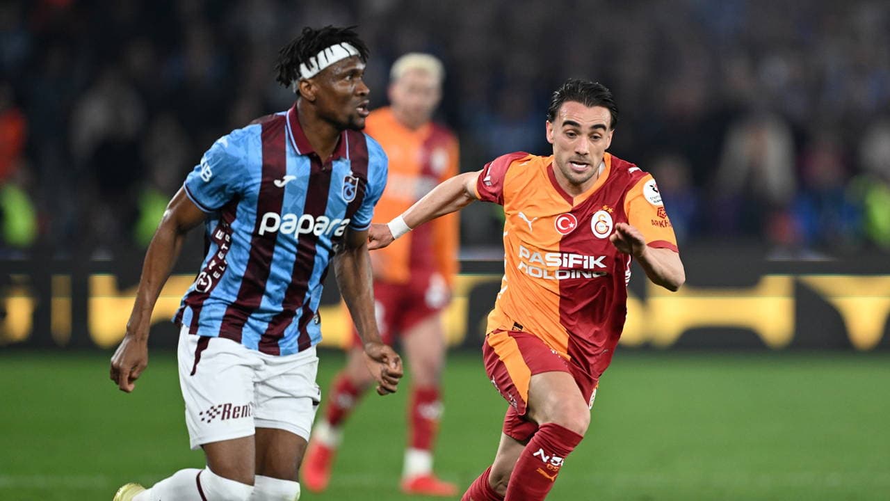 Galatasaray Trabzon'da 2-1 yenildi, Yunus Akgün'den şampiyonluk sözü