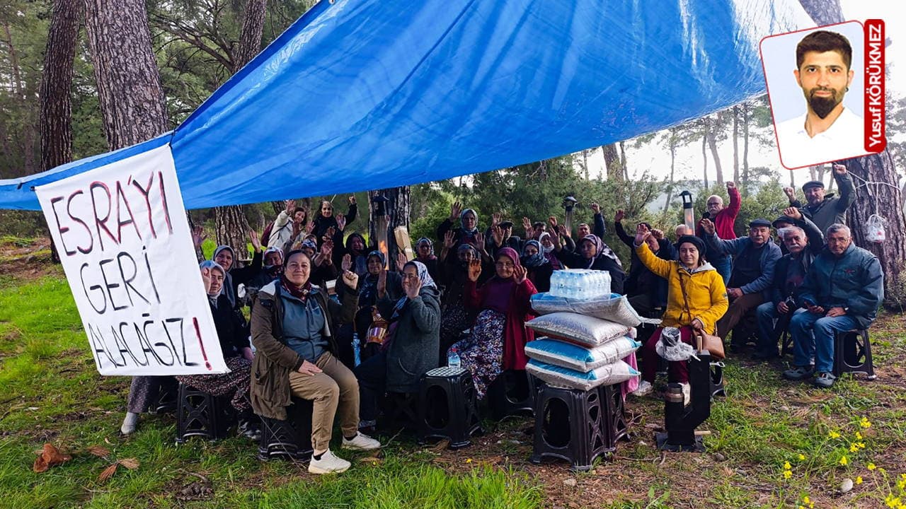 Muğla'da çevreci Esra Işık'ın tutuklandığı gün ailesinin tarlalarında keşif yapıldı