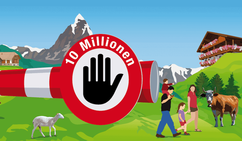 İsviçre'de '10 Milyon İsviçreliye Hayır' Girişimi Başlatıldı