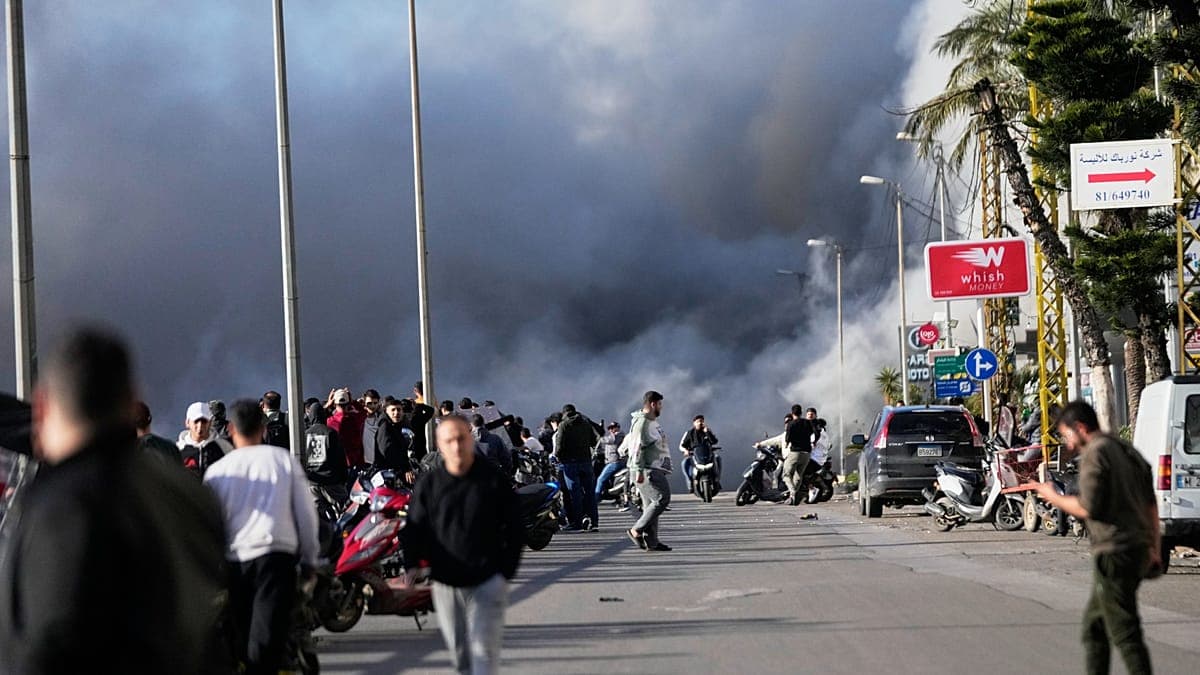 İsrail saldırıları Lübnan'ın güneyindeki Hanouiyeh köyünü vurdu