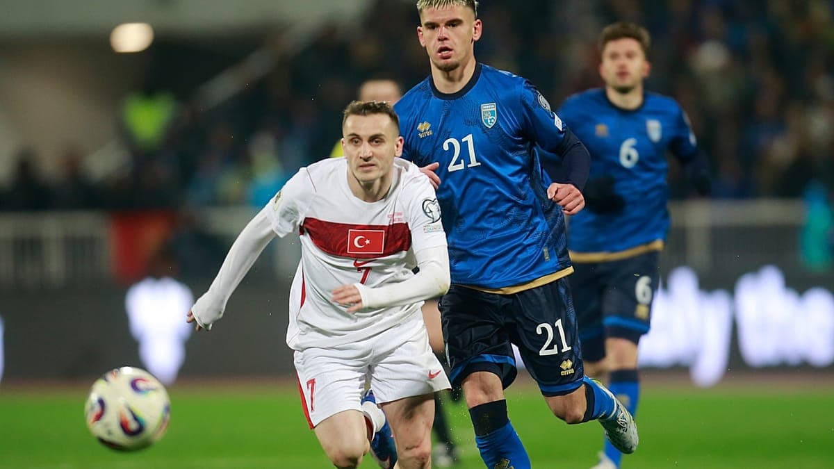 Türkiye 24 yıl sonra Dünya Kupası'nda: Kosova'yı 1-0 yenerek bilet aldı