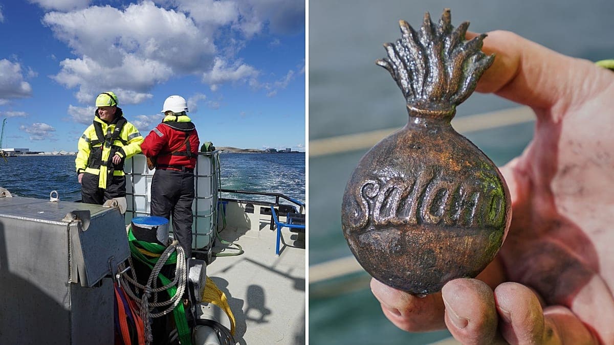 225 yıl sonra bulunan Danimarka savaş gemisi tarihe ışık tutuyor