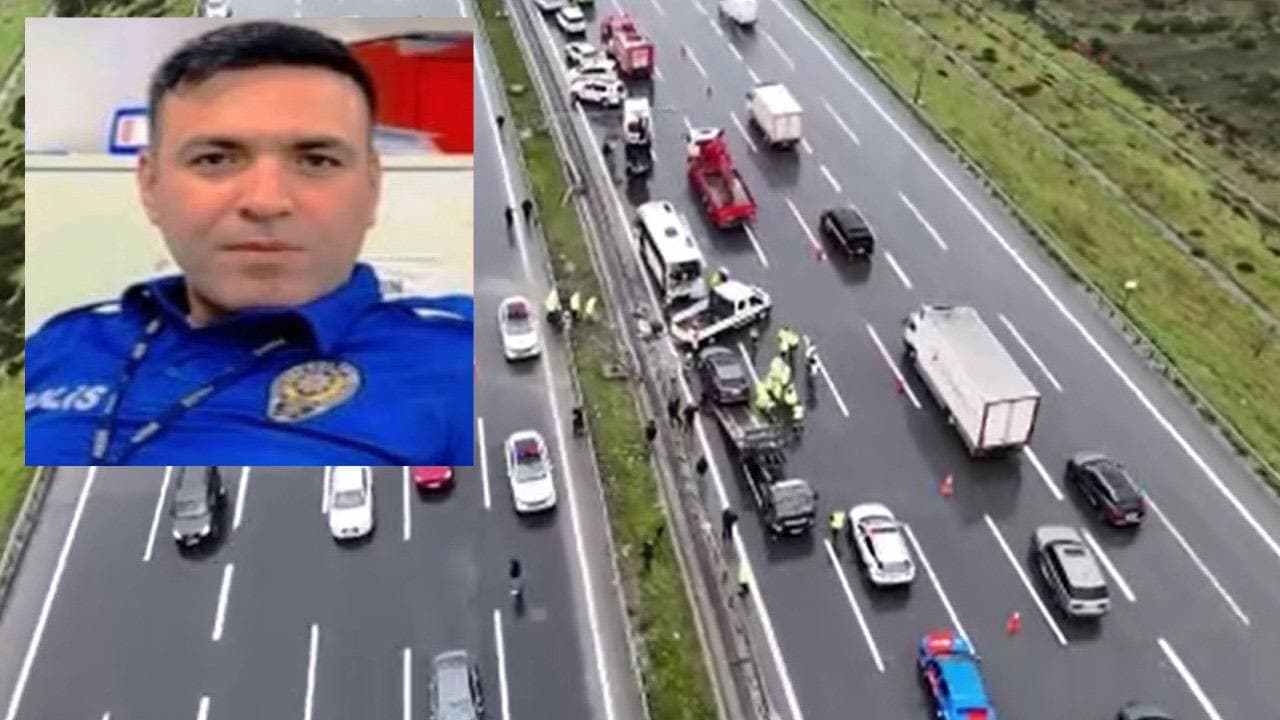 İstanbul'da trafik kazasında yaralanan polis memuru şehit oldu